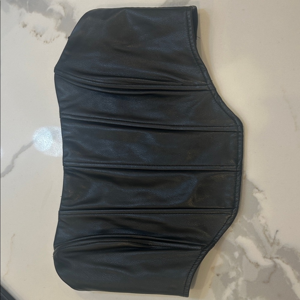 Garage Black Corset Top
